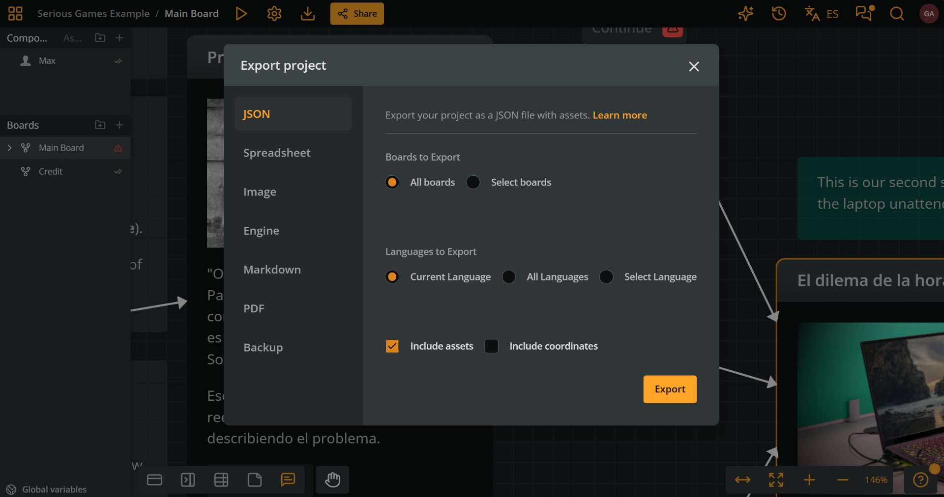 export-modal