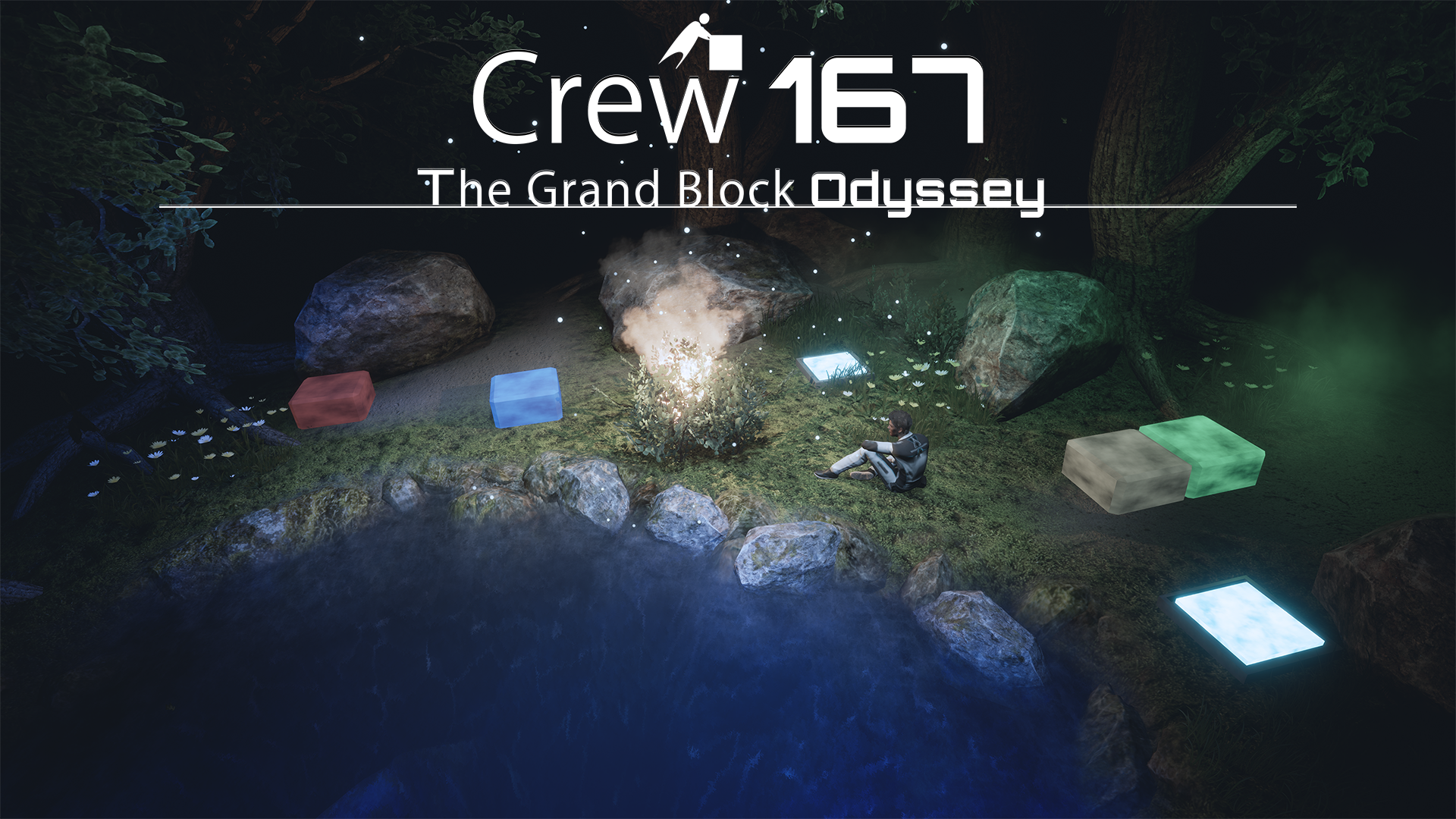The game's cover image, with title: Crew 167 - The Grand Block Odyssey
